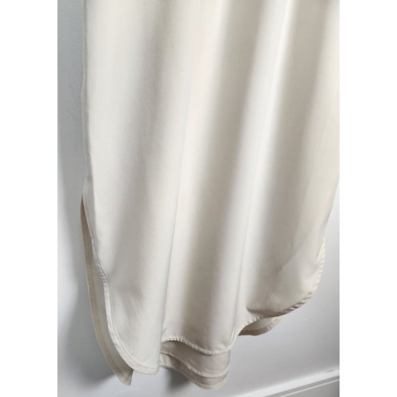 CALIA Women's Sz. XS Racerback Drawstring Midi Dress In Birch NWT - Picture 6 of 9